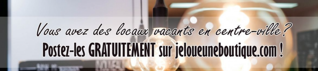 jeloueuneboutique.com : proposez vos locaux vacants en centre-ville à Guéret