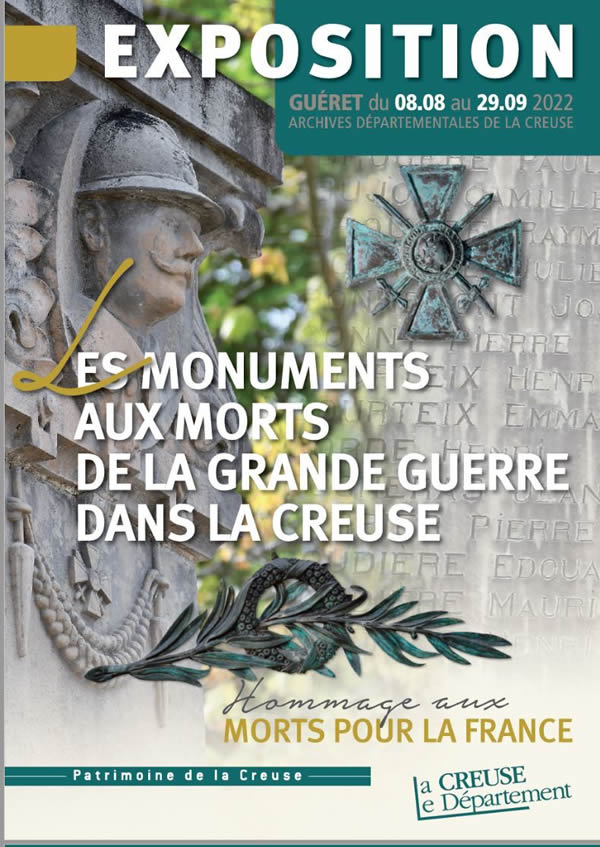 Exposition « Les monuments aux morts de la Grande Guerre dans la Creuse »