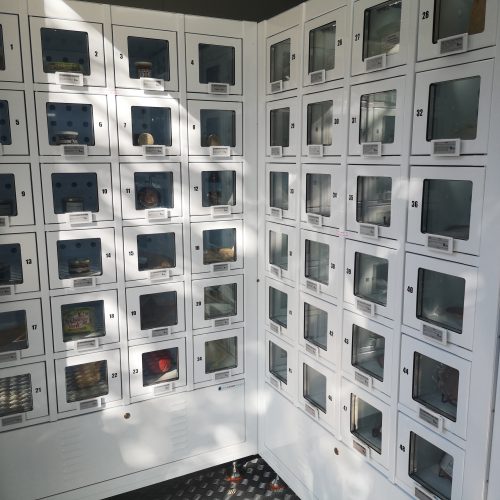 Les casiers frais connectés des producteurs locaux