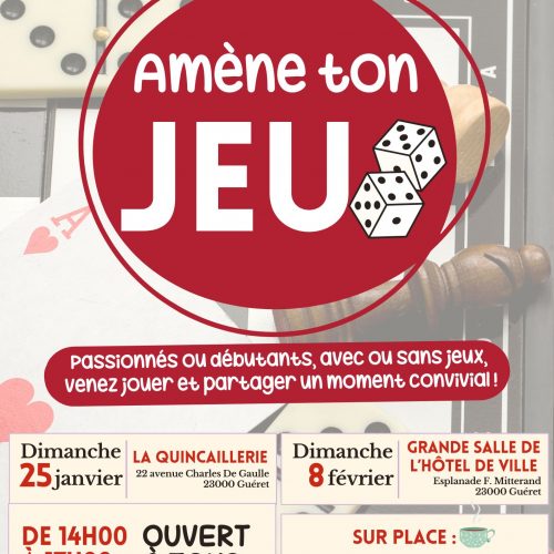 Amène ton jeu !