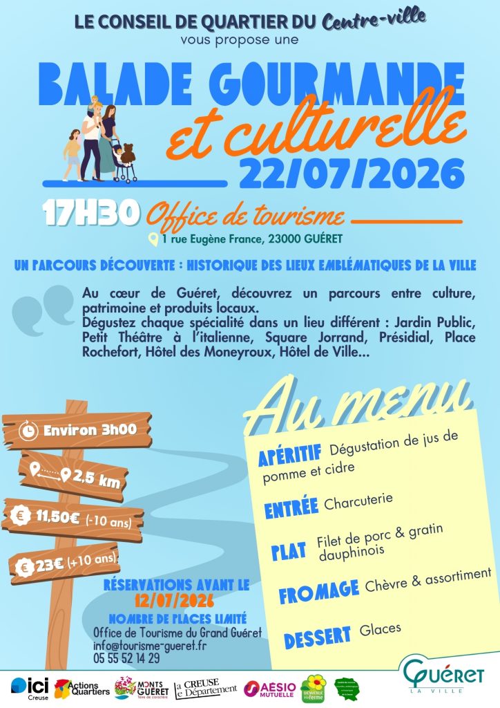 balade gourmande et culturelle juillet 2026